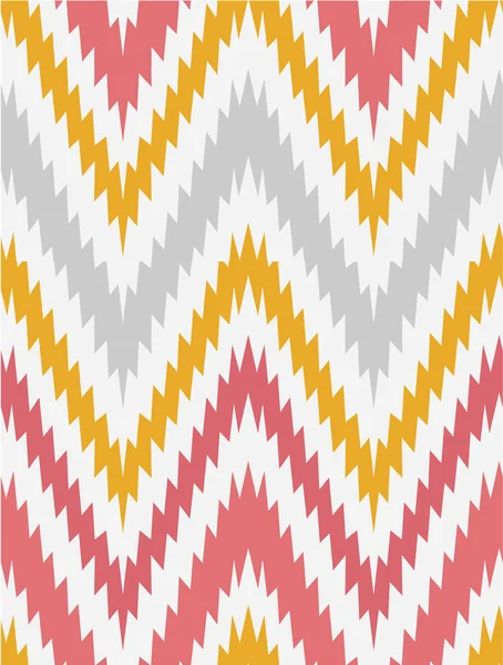 Retro pattern in bright color. Beautiful chevron texture. — Stock Vector