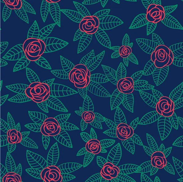 Hermoso patrón sin costura con rosas — Foto de stock gratis