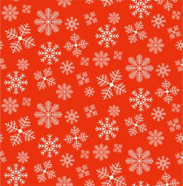 kesintisiz kar pul desen vektör.