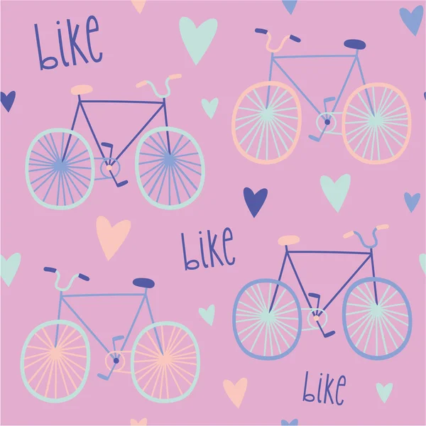 Ποδήλατα μοτίβο — Διανυσματικό Αρχείο