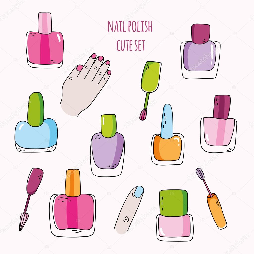 Nail polish Stock Vector Image by ©iliveinoctober #58804673