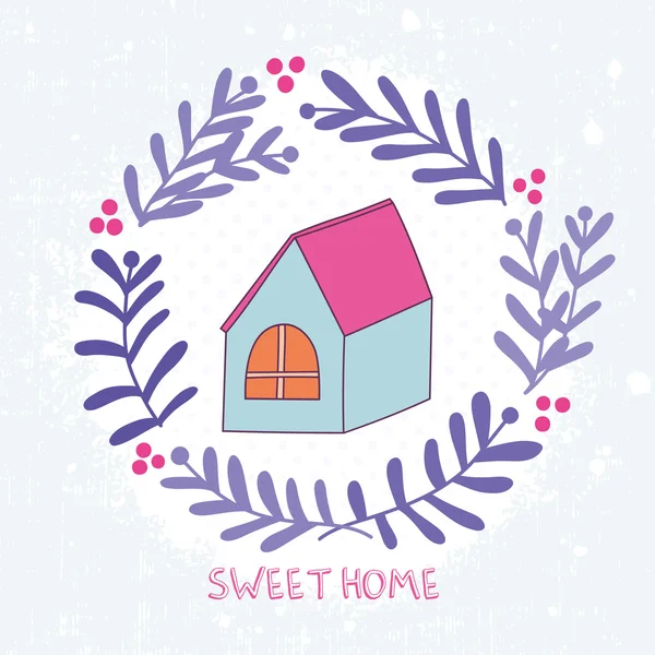 Sweet Home Contexte — Image vectorielle