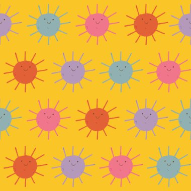 Güneş'in şirin desen