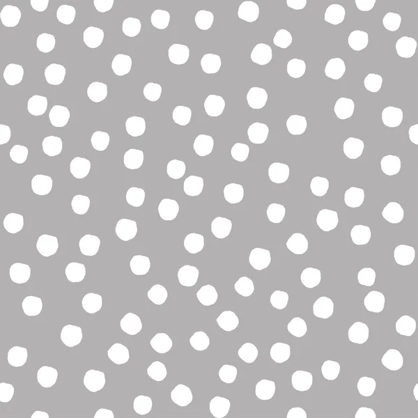 Beautiful polka dots seamless pattern — Stock Vector