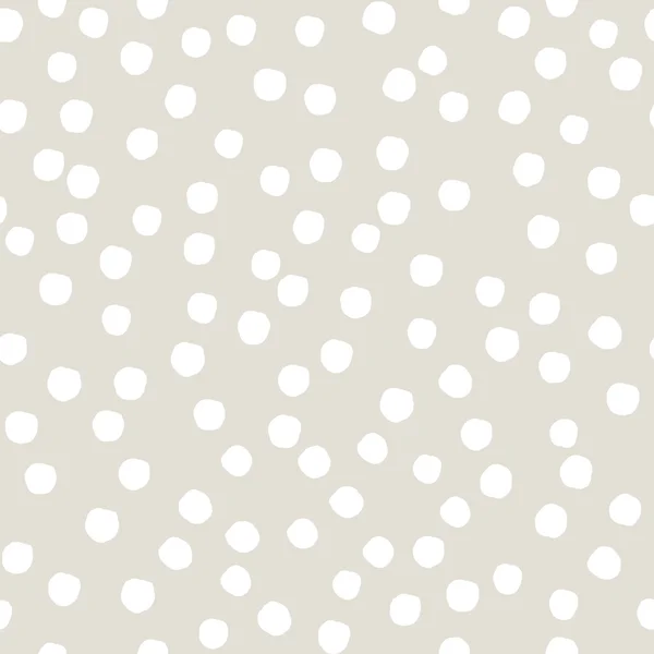 Mooie polka dots naadloze patroon — Stockvector