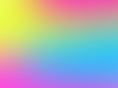 Blurred background in bright neon colors.