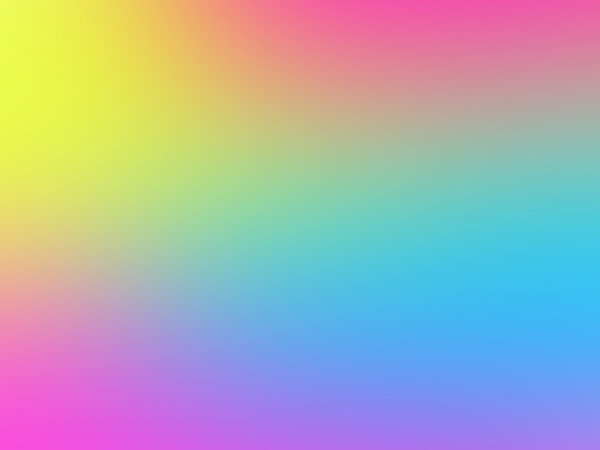 Blurred background in bright neon colors.