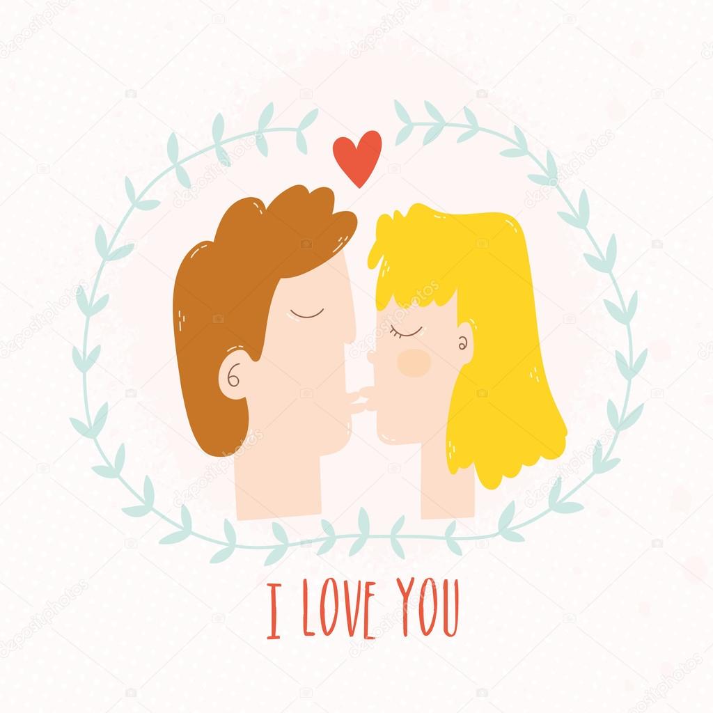 Girl and boy kissing cartoon Stock Vector Image by ©iliveinoctober #82946318 Girl and boy kissing cartoon Stock Vector Image by ©iliveinoctober #82946318