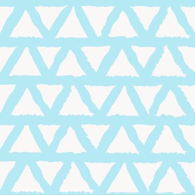 mürekkep beyaz ve mavi üçgenler