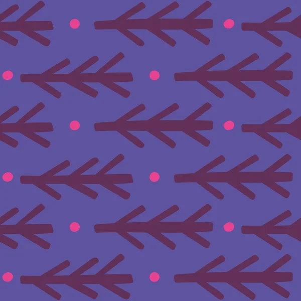 Zweige und Punkte abstrakter Hintergrund — Stockvektor