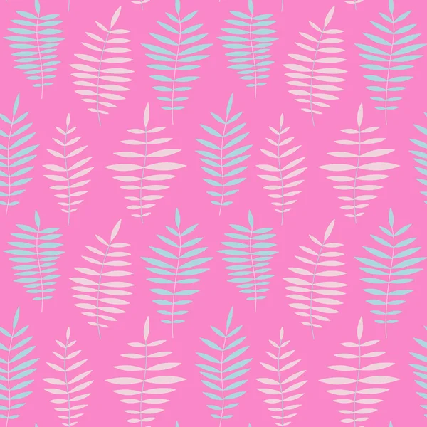 eğreltiotu yaprakları ile Seamless Modeli