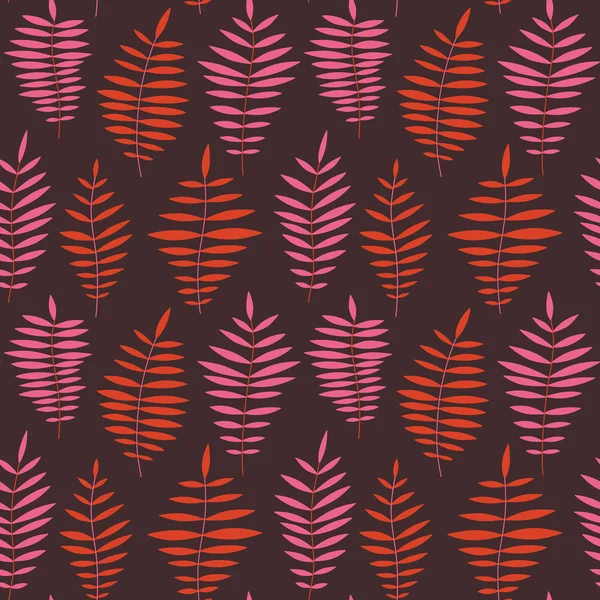 eğreltiotu yaprakları ile Seamless Modeli