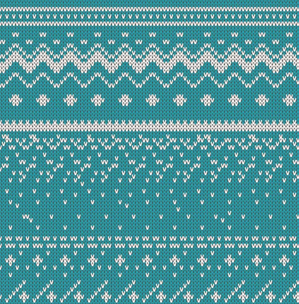 Christmas nordic tröja design — Stock vektor