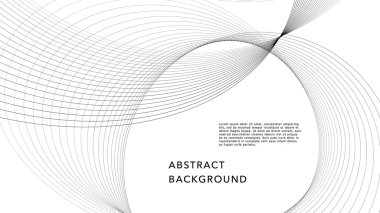 Zarif hatları ile arka plan