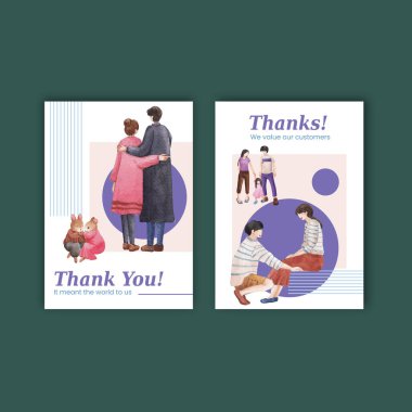 Cennet aşk konsepti şablonu suluboya vektör çizimi çizimi