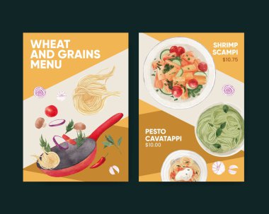 Makarna kalıbı ve suluboya şablonu.