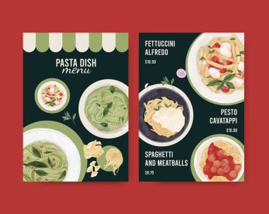 Makarna kalıbı ve suluboya şablonu.