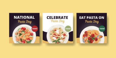 Makarna kalıbı ve suluboya şablonu.