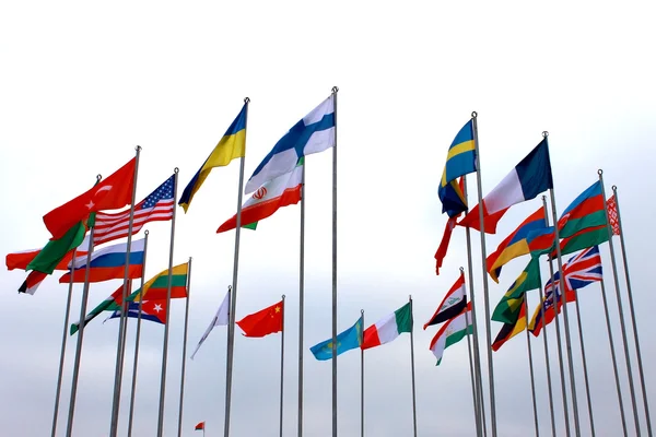 Countries flags — Stock Photo, Image