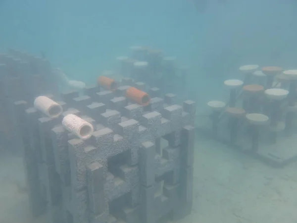 Artificial Reef Deployed Redang Island Malaysia — Stock Photo, Image