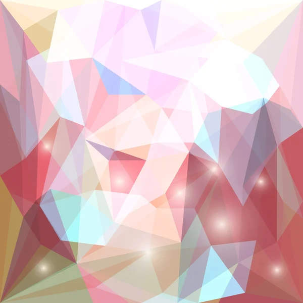 Résumé géométrique fond poilygonal — Image vectorielle