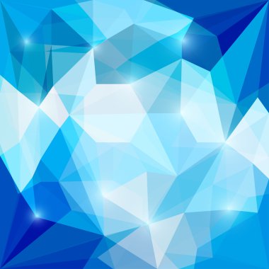 Soyut geometrik poilygonal arka plan