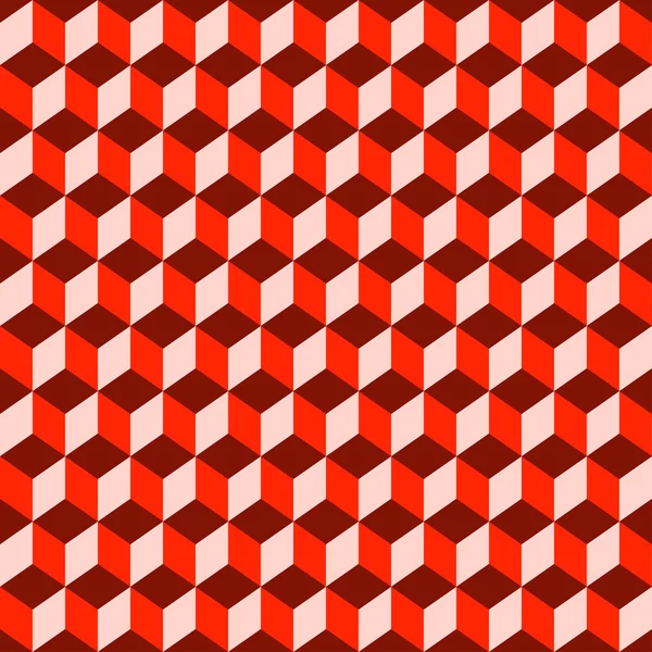 Abstracte kubussen naadloze patroon achtergrond — Stockvector