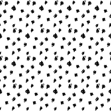 Doodle Dikişsiz desen arka plan. 