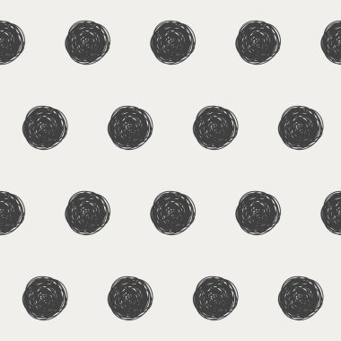 Elle çizilmiş doodle Dikişsiz desen arka plan.