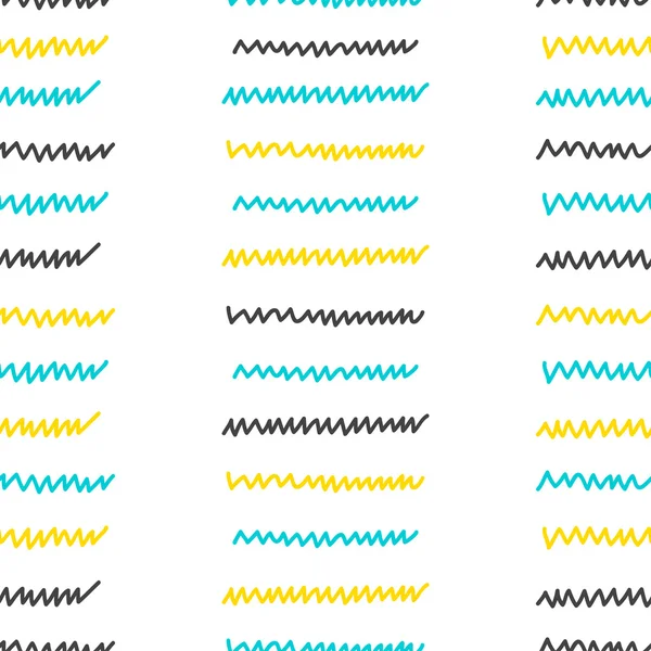 Doodle nahtlose Muster Hintergrund. — Stockvektor