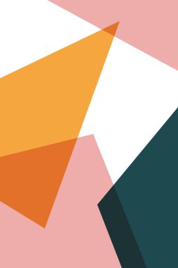 Soyut model arkaplanı. Tasarım posteri, tebrik kartı, parti davetiyesi, sanat galerisi broşürü vesaire için minimalist soyut grafik şekiller