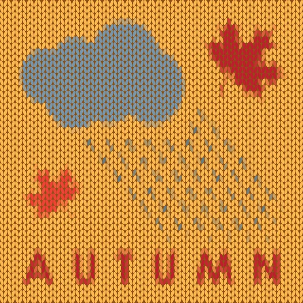 Otoño de punto — Vector de stock