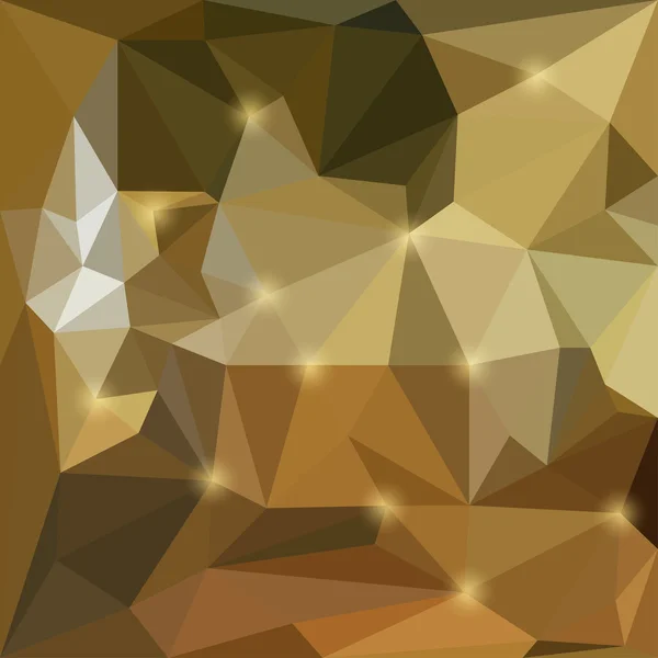 Fond géométrique triangulaire vectoriel abstrait avec des lumières éclatantes — Image vectorielle