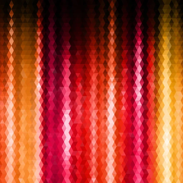Abstrato vetor triangular fundo geométrico com raios vermelhos de luz para uso em design de cartão, convite, cartaz, banner, cartaz ou outdoor capa —  Vetores de Stock