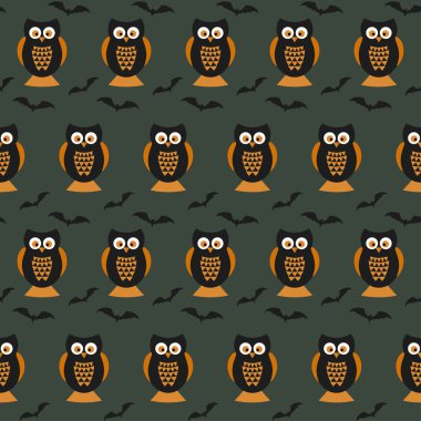 Cadılar Bayramı vektör desen arka plan