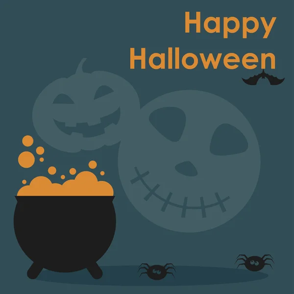 Halloween vector fondo — Archivo Imágenes Vectoriales