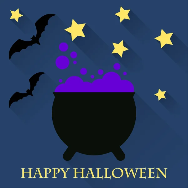 Halloween vector background — Stock Vector