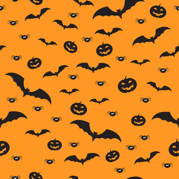 Halloween tło wzór — Wektor stockowy