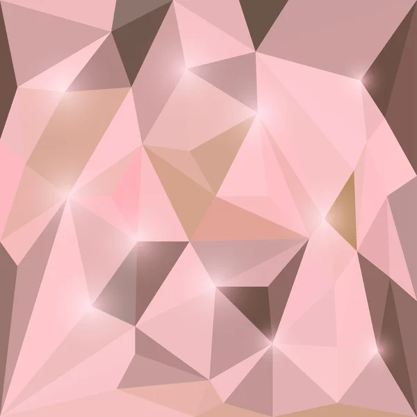 Fondo geométrico triangular vectorial abstracto con luces deslumbrantes para su uso en el diseño de la tarjeta, invitación, póster, pancarta, cartel o cartelera cubierta — Vector de stock