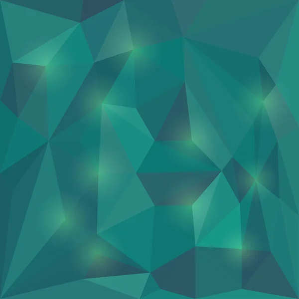Abstrakt trekantet geometrisk bakgrunn med blendende lys – stockvektor