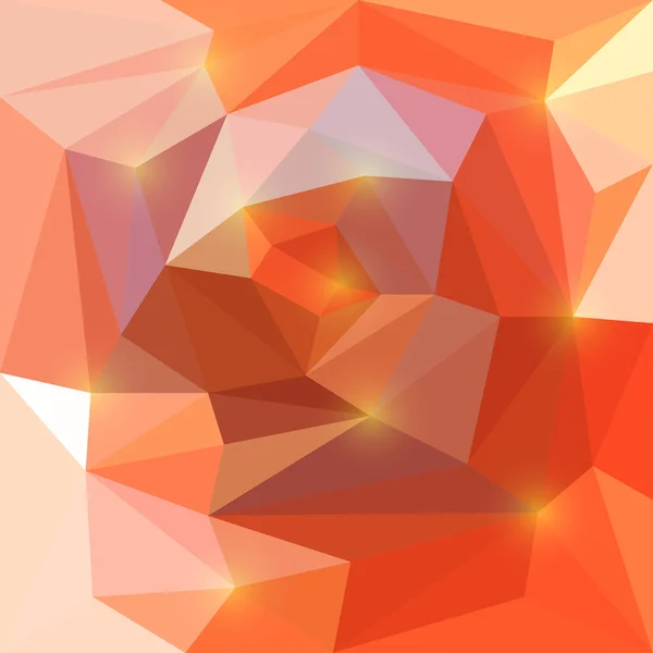 Fondo geométrico triangular vectorial abstracto con luces deslumbrantes — Archivo Imágenes Vectoriales