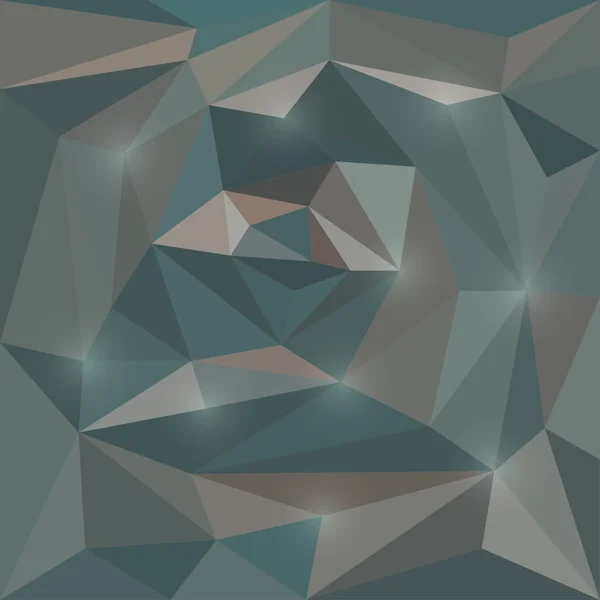 Abstract vector driehoekige geometrische achtergrond met in het oog springende lichten — Stockvector