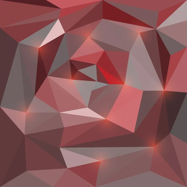 Abstract vector driehoekige geometrische achtergrond met in het oog springende lichten — Stockvector