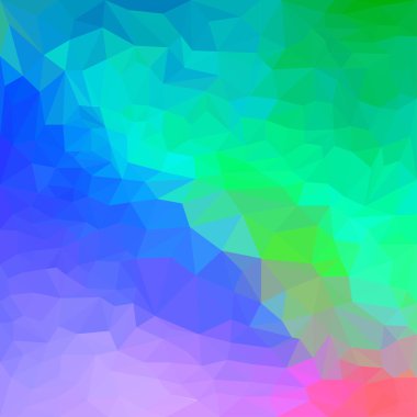 Geometrik arka plan aydınlatma karışık