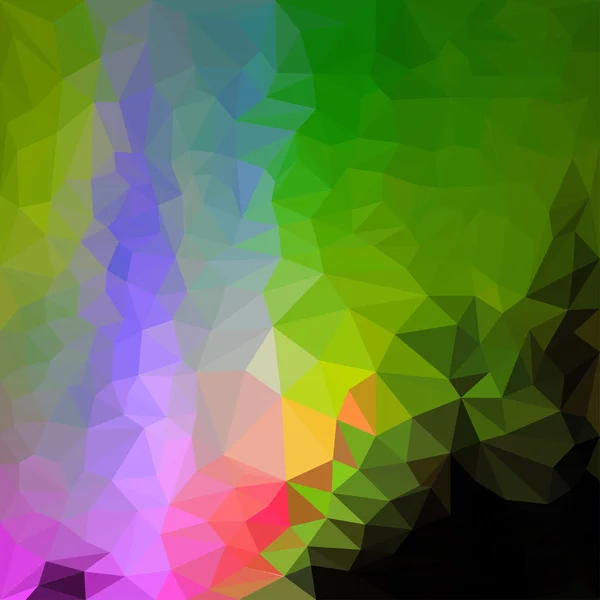 Gemengd abstracte geometrische achtergrond verlichting — Stockvector