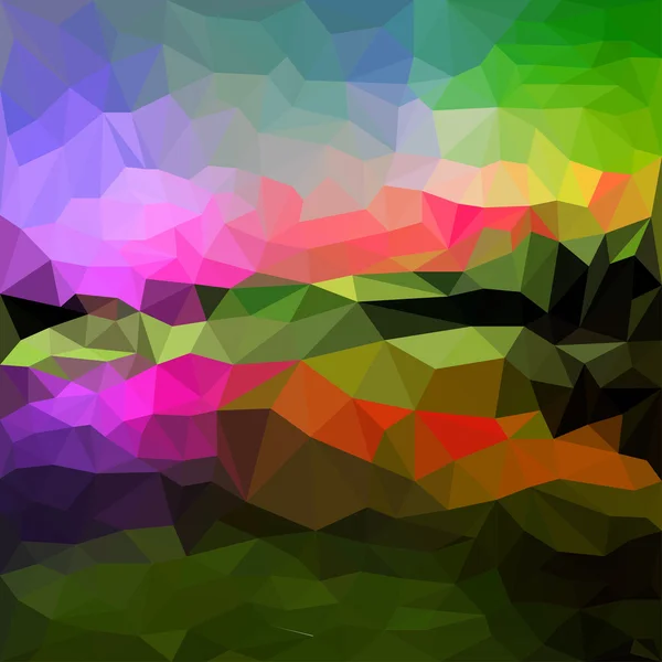 Gemischte Beleuchtung abstrakte geometrische Hintergrund — Stockvektor