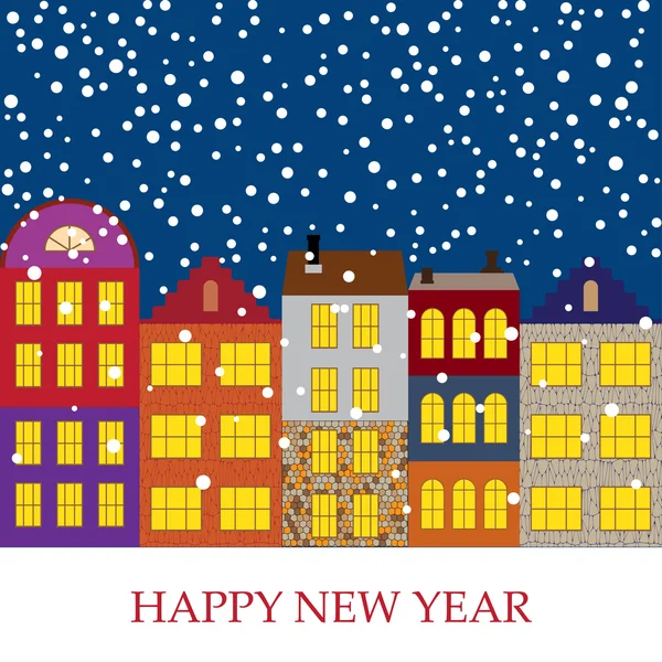 New year vector background — Stock Vector