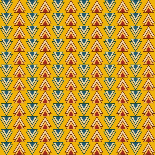 明るい三角形パターン設計で使用するための幾何学的な背景 — ストックベクタ