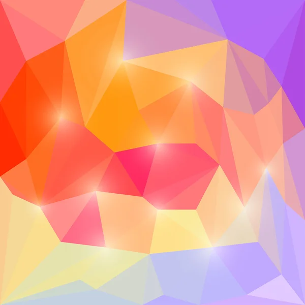 Fond géométrique abstrait hétéroclite mélangé — Image vectorielle