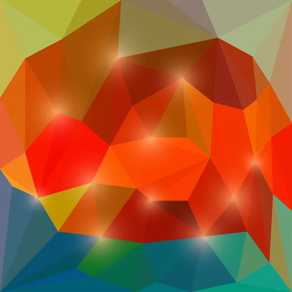 Blandade brokiga abstrakt geometrisk bakgrund — Stock vektor